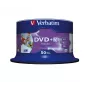 Verbatim DVD+R Wide Inkjet Printable 4.7 GB 16x 50 vnt. verpstėje