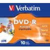 Verbatim 43521 tuščias DVD 4,7 GB DVD-R 10 vnt.