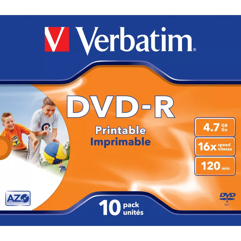 Verbatim 43521 tuščias DVD 4,7 GB DVD-R 10 vnt.