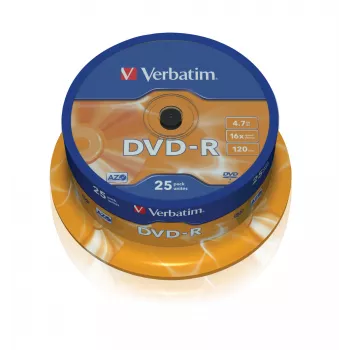 Verbatim 43667 DVD-R 4,7 GB 25 vnt. ritėje