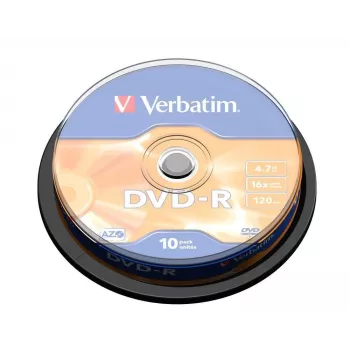 Verbatim DVD-R Matt Silver 4.7 GB 10 vnt.