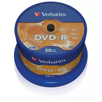 Verbatim DVD-R Matt Silver 4.7 GB 50 vnt.