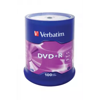 Verbatim DVD+R Matt Silver 4,7 GB 100 vnt.
