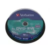 Verbatim DVDVER00072B, DVD-RW, Velenas, 10 vnt., 4,7 GB