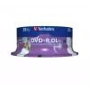 Verbatim 43667 tuščias DVD 8,5 GB DVD+R DL 25 vnt.