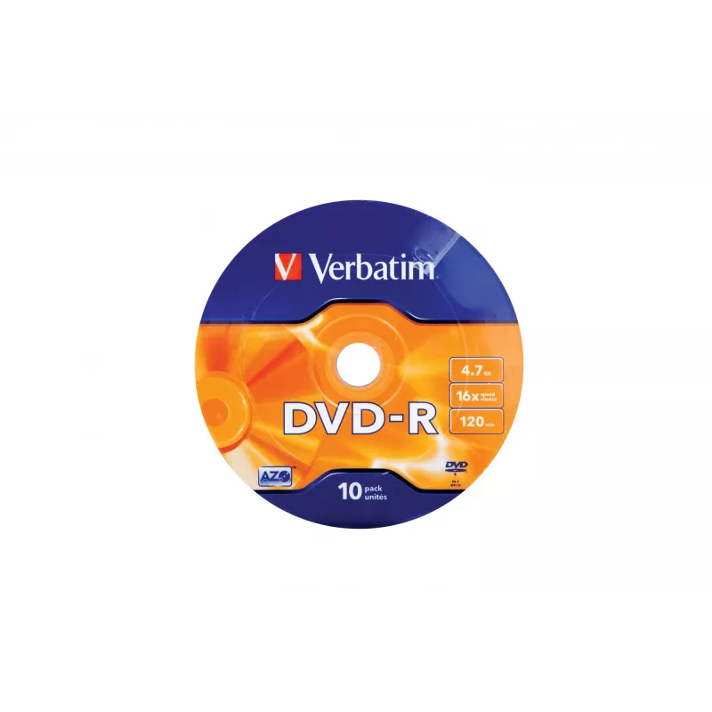 Verbatim DVD-R Matt Silver 16x 4,7 GB 10 vnt.