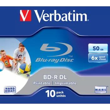 Verbatim 43736 tuščias Blu-Ray diskas BD-R 50 GB 10 vnt.