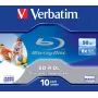 Verbatim 43736 tuščias Blu-Ray diskas BD-R 50 GB 10 vnt.
