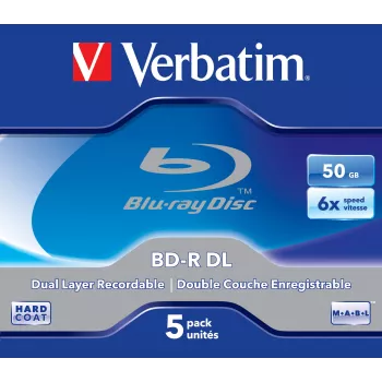 Verbatim 43748 tuščias Blu-Ray diskas BD-R 50 GB 5 vnt.