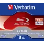 Verbatim BD-RE DL 50GB 2 x 5 vnt. dėkluose
