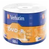 Verbatim DVD-R 50 vnt. bespalvis matinis ritinėlis