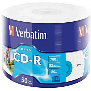 Verbatim CD-R 700 MB 52x 50 vnt.