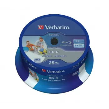 Verbatim 43811 tuščias Blu-Ray diskas BD-R 25 GB 25 vnt.