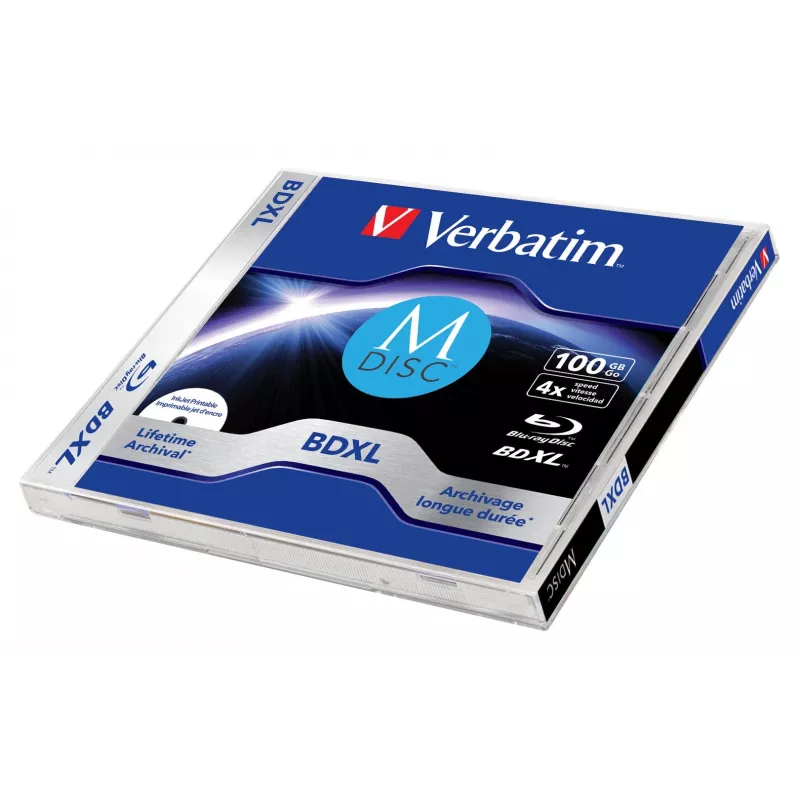 Verbatim MDISC archyvinis BDXL 100GB – vienas diskas