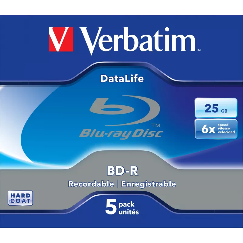 Verbatim DataLife 6x BD-R 25 GB 5 vnt