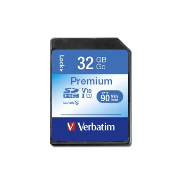 Verbatim Premium 32 GB SDHC Class 10 atminties kortelė