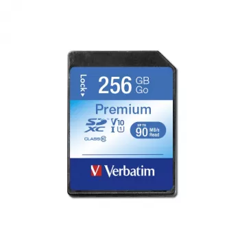 „Verbatim Premium“ 256 GB SDXC UHS-I Class 10 atminties kortelė