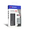 Verbatim Vx500 išorinis SSD 120GB, USB 3.1 Gen 2, sidabrinis