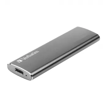 Verbatim Vx500 išorinis SSD 240 GB, USB-C, 500 MB/s, sidabrinis