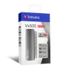 Verbatim Vx500 1 TB USB Type-C 3.2 Gen 2 sidabrinis išorinis SSD diskas