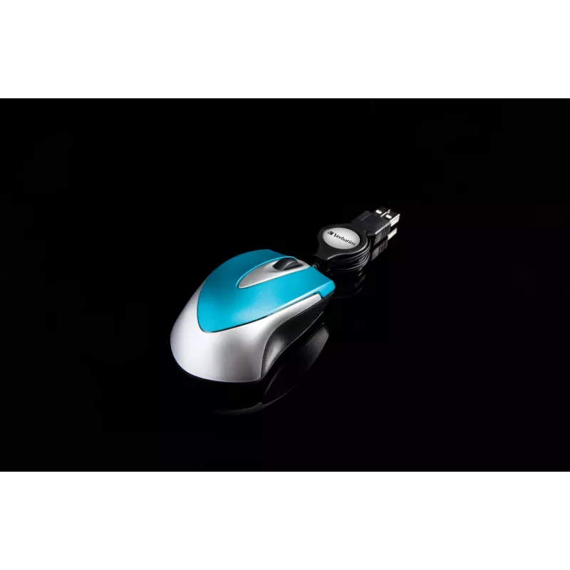 Verbatim Go Mini pelė Ambidextrinė USB Type-A Optinė 1000 DPI