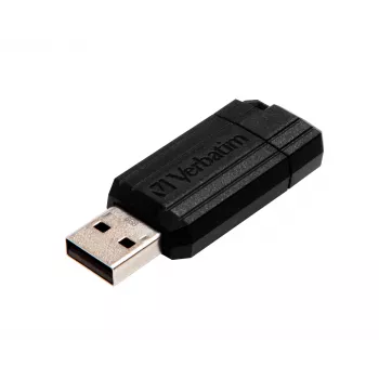 USB atmintukas Verbatim 8GB USB-A PinStripe juodas
