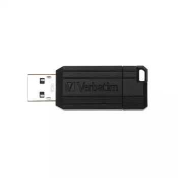 USB atmintukas Verbatim 16GB USB Type-A PinStripe juodas