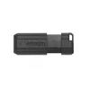 Verbatim PinStripe USB atmintinė 128 GB juoda