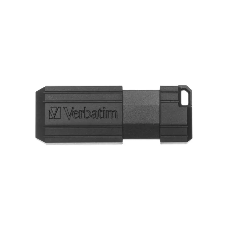 Verbatim PinStripe USB atmintinė 128 GB juoda