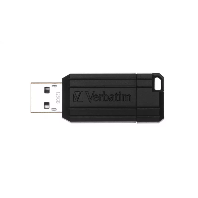 Verbatim PinStripe USB atmintinė 128 GB juoda