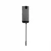 Verbatim 49142 USB-C daugiafunkcis stotelės jungties adapteris, USB 3.2 Gen 1 (3.1 Gen 1) Type-C, juodas, sidabrinis