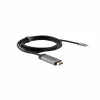 Verbatim 49144 USB-C į HDMI adapteris 1,5 m juodas, sidabrinis