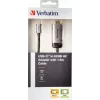 Verbatim 49144 USB-C į HDMI adapteris 1,5 m juodas, sidabrinis