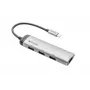 Verbatim USB-C Multiport Hub 4x USB 3.2 Gen 1, pilka, aliuminis