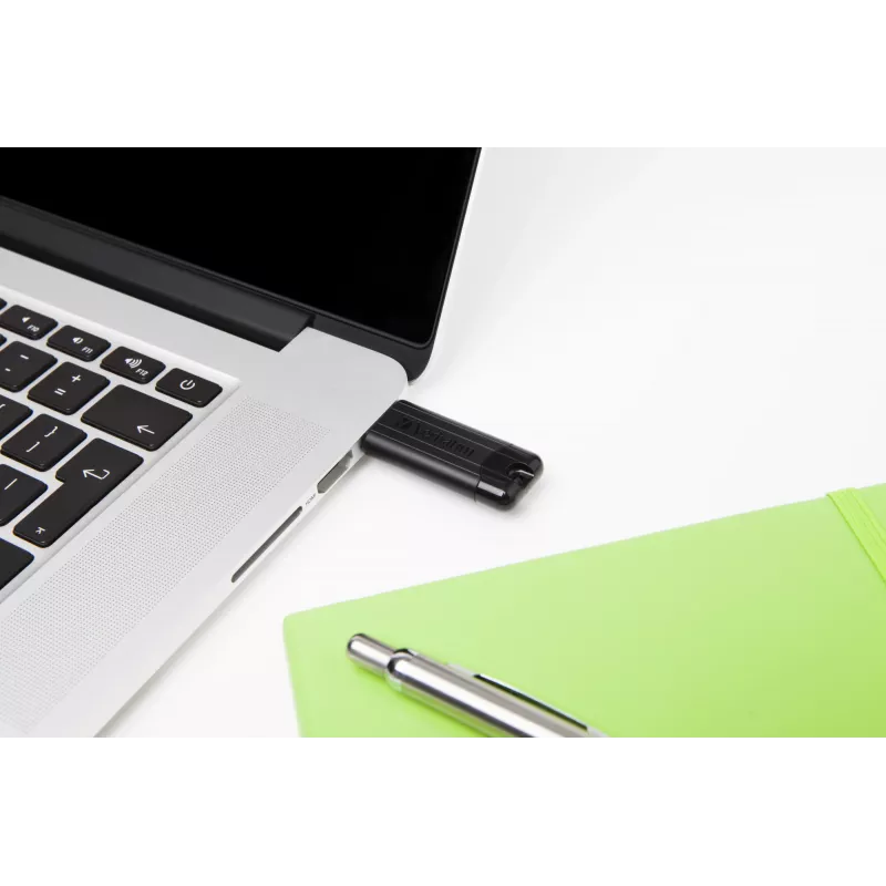 Verbatim PinStripe 3.0 - USB 3.0 atmintukas 128GB – juodas