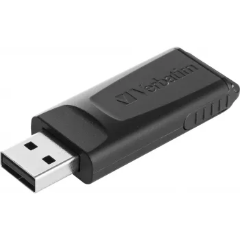 Verbatim Slider 128GB USB atmintukas – juodas