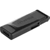 Verbatim Slider 128GB USB atmintukas – juodas