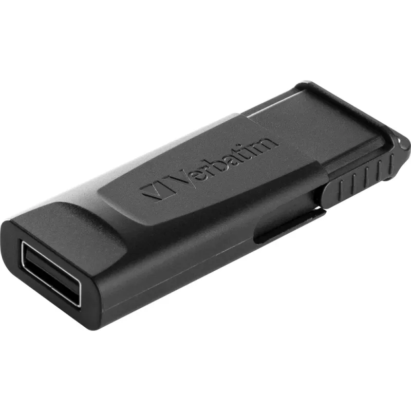 Verbatim Slider 128GB USB atmintukas – juodas