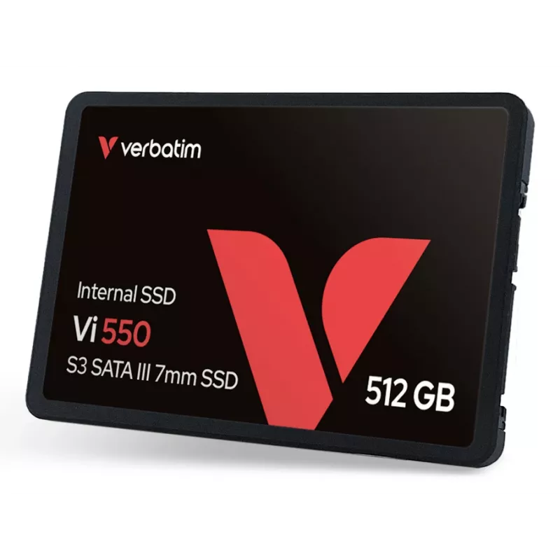 Verbatim Vi550 S3 SSD 512GB, 2,5 colio, 520 MB/s, 6 Gbit/s