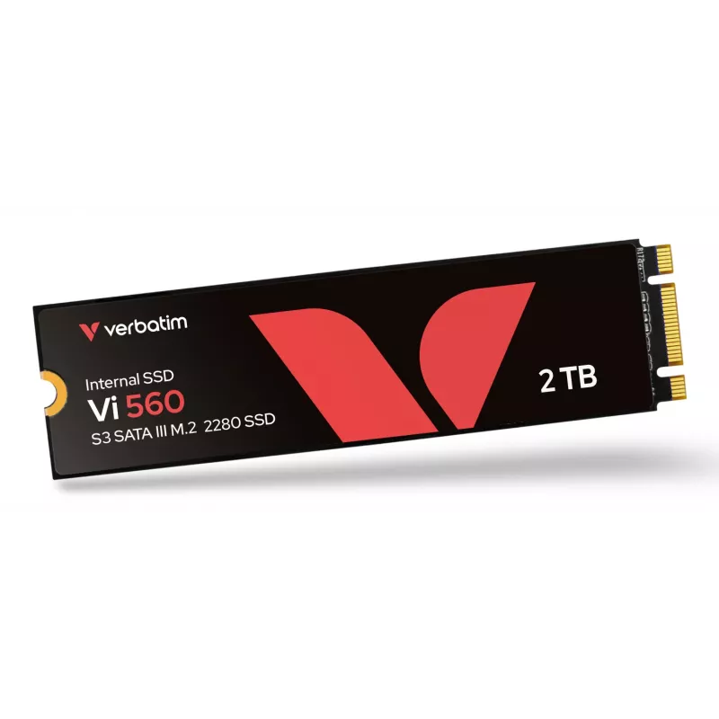 Verbatim Vi560 S3 M.2 SSD 2TB, vidinis kietasis diskas, 2 TB, M.2, 550 MB/s, 6 Gbit/s