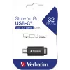 Verbatim Store 'n' Go USB atmintukas 128 GB USB Type-C 3.2 Gen 1 (3.1 Gen 1) Juodas