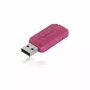 Verbatim PinStripe USB atmintukas 128 GB USB-A 2.0 Rožinis