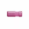 Verbatim PinStripe USB atmintukas 128 GB USB-A 2.0 Rožinis
