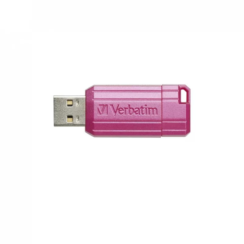 Verbatim PinStripe USB atmintukas 128 GB USB-A 2.0 Rožinis