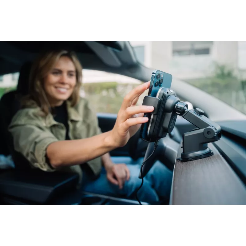 Verbatim FWC-03 Pro Qi greitas belaidis automobilinis įkroviklis, juodas