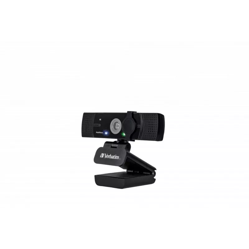 Verbatim 49580 internetinė kamera 4K Ultra HD, USB 2.0, juoda