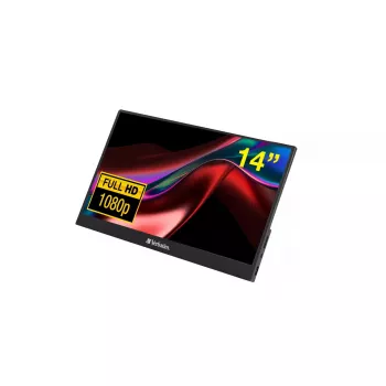 Nešiojamas monitorius Verbatim 49590 14 colių Full HD LCD juodas