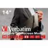 Verbatim 49591 monitorius 15,6 colio (39,6 cm) Full HD IPS jutiklinis ekranas juodas