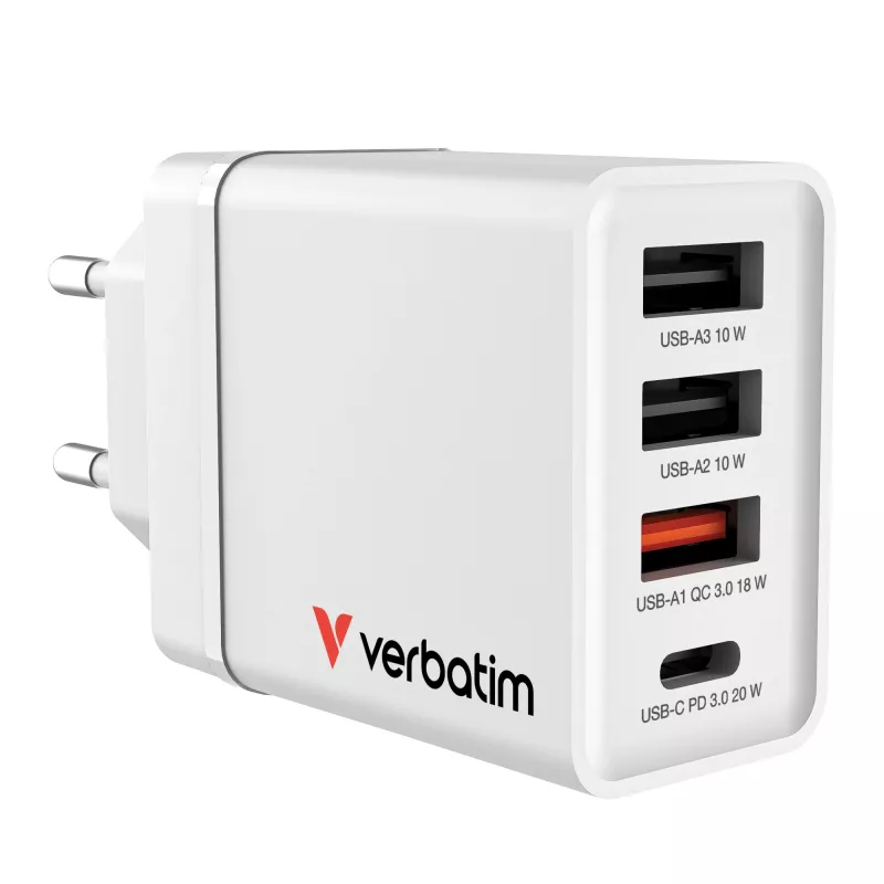 Verbatim 49700 Universal White AC Greitas įkrovimas Vidaus