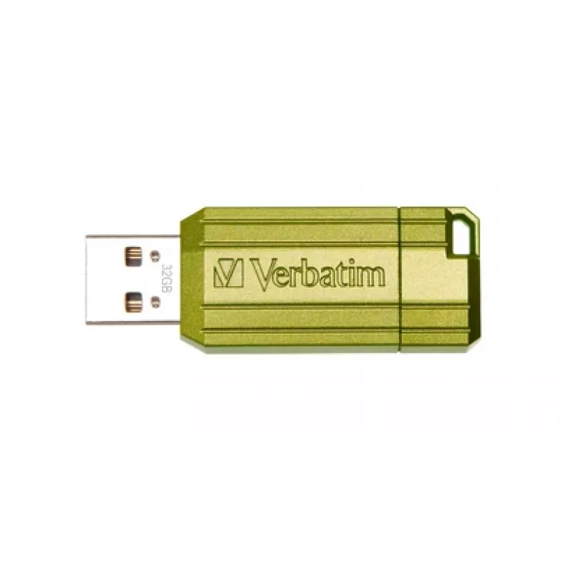 Verbatim Store 'n' Go PinStripe USB 2.0 atmintinė 32 GB, eukaliptų žalia